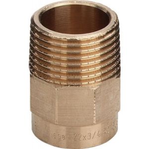 Sanha 4243G přechod vnitřní pájení vnější závit 15x1/2"