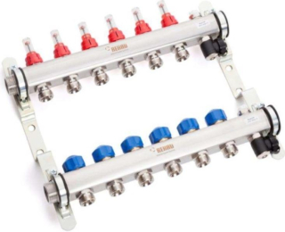 Rehau HKV-D 6 AG NEREZ rozdělovač podlahového topení 13801601200